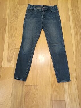Abercrombie And Fitch Harper Low Rise Super Skinny 29 Size 8 Y2K Denim Jeans